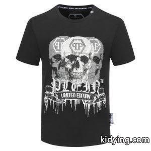 半袖Tシャツ お洒落さんも憧れの存在 フィリッププレイン 2色可選 カジュアルにも着こなせる PHILIPP PLEIN_フィリッププレイン PHILIPP PLEIN_ブランド コピー 激安(日本最大級)kidying26Svem8b