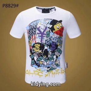 数量限定特別価格 フィリッププレイン PHILIPP PLEIN 個性的なアイテム　半袖Tシャツ 2色可選_フィリッププレイン PHILIPP PLEIN_ブランド コピー 激安(日本最大級)kidying26DqSf0f