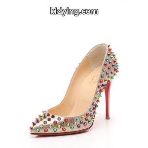 クリスチャンルブタン ブランド コピー Christian louboutin ブランド コピー パンプス ヒール スパイクスタッズ シルバー マルチカラー 355 シューズ 225cm 1150324 レザー :114-202608080553:ブランド古着販売のベクトル - 通販ショッピングkidying26aqC0ru