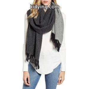 カナダグース コピーブランド マフラー・ストール・スカーフ アクセサリー レディース Canada goose コピーブランド Two Tone Woven Wool Scarf Black :36-2gjtlxxb6f-0236:asty-shop2 - 通販ショッピングkidying26OnuG9b