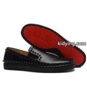 トレンドアイテムルブタンピックボートスパイクスフラットレザースニーカースリッポンブラックlouboutin ブランド コピー PIK BOAT_クリスチャンルブタン ブランド コピー CHRISTIAN louboutin ブランド コピー_ブランド コピー 激安(日本最大級)kidying269j0P1v