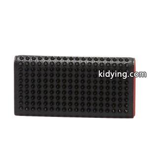 Christian louboutin コピー　クリスチャン ルブタン 二つ折り長財布 NAXOS SPIKES　ナクソス スパイクス 3165049 CM53 :25631:インポートショップドゥーブル - 通販ショッピングkidying26qaWbCu