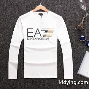 tシャツ メンズ ブランドアルマーニ スーパーコピー コピー速乾性ビッグフロントプリントメンズ長袖Tシャツ限定セール新作登場幅広いアイテムkidying265v0jWf
