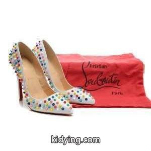 CHRISTIAN louboutin ブランド コピー PIGALLEクリスチャンルブタン ブランド コピーピーガルカラフルスパイクスパンプス 120 MMkidying26H11DKn