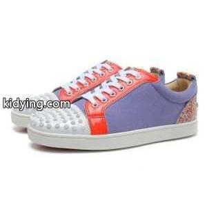 HOT2026ルブタンルイスジュニアスパイクスフラットコットンスニーカーlouboutin コピー LOUIS_クリスチャンルブタン コピー CHRISTIAN louboutin コピー_ブランド コピー 激安(日本最大級)kidying265L1Deu