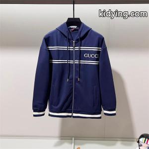 2026秋冬 暖かスタイリッシュ ネイビー gucci ブランド コピー ボーダーライン パーカー  グッチ ブランド コピー コピーkidying26u4LbCu
