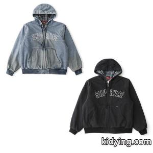 お洒落☆シュプリーム スーパーコピージャケットコピー supreme スーパーコピー FW25 WEEK1 Reflective Arc Hooded Work Jacketkidying26Lb0feC