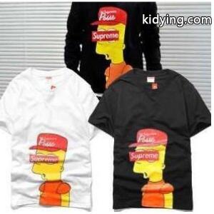 安いシュプリーム コピー、supreme コピーの白と黒の大得価のメンズ半袖Tシャツ_シュプリーム コピー supreme コピー_ブランド コピー 激安(日本最大級)kidying268vWT1z