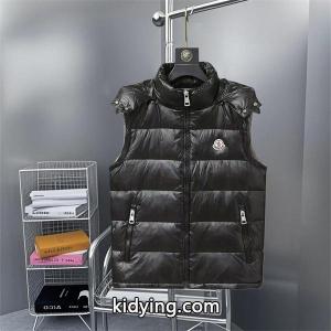 2026秋冬 軽量暖か ブラック moncler コピーブランド モンクレール コピーブランド コピー ダウンベスト 高機能デザインkidying26H1P99j