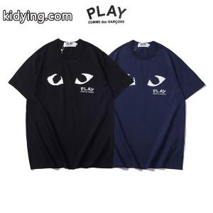 夏に絶対手に入れたいの一枚 ギャルソン 半袖Ｔシャツ 2色展開 コーディネートがやすいkidying26zCGjue