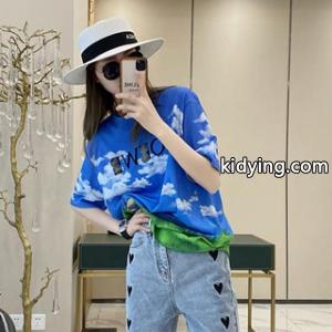 今季の流行おすすめ激安新作 loewe コピーコラボ ロエベ コピー トトロ コピー 半袖tシャツ 夏らしいプリントkidying26a89HLr