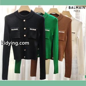 balmain コピー大人っぽい上品 バルマン コピースーパーコピーカーディガン レディースカジュアル 洗練されたルックスkidying26eKrOra