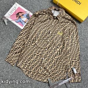 タイムセールの目玉商品 fendi ブランド コピー フェンディ ブランド コピー コピー シャツ メンズ 2色展開 高いクオリティを誇るkidying2659n4Hr