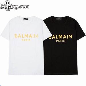 ブランドロゴを前にあしらったお馴染みの定番 balmain コピーロゴメンズｔシャツ コピーkidying26aWzGbi