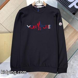 moncler コピー モンクレール コピー 偽物 スエットシャツ 3色可選 ロゴ刺繍 幅広いコーデスタイルを楽しみkidying2609r8zy