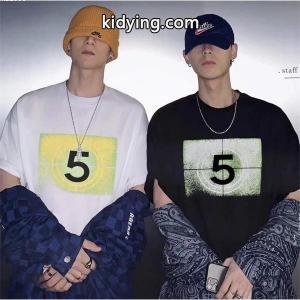 袖口高版本刺繍ロゴ 2026最新モデル ユニセックス スーパー品質 5号発泡プリントkidying26vObCee