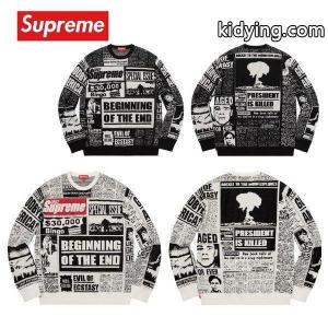 supreme コピー シュプリーム コピー Newsprint Sweater セーター トレーナー 2026-19年秋冬 :sup-item-0386:fashionplate Yahoo!ショップ - 通販ショッピングkidying26DSDG5D