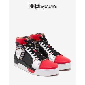 クリスチャン ルブタン Christian louboutin コピー メンズ スニーカー シューズ・靴 Loubikick Flat Multi-Layered High Top Trainers White/Black/Red :cb2-ffbdf8a4c3:フェルマート fermart シューズ - 通販ショッピングkidying26Wje8rm