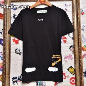 限定セール正規品保温性かわいい半袖ＴシャツOff-white ブランド コピーオフホワイト ブランド コピー 激安合わせやすいブラックホワイトオレンジkidying26KDWvGD