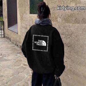 THE NORTH face コピー ザノースフェイス コピー コピー ナイトブラック 人気注目 背面ビッグロゴ カジュアル パーカーkidying26by0jem