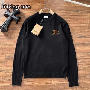 秋冬 ブラック 注目上昇 刺繍 快適な着心地 burberry コピー バーバリー コピー スーパーコピー ニットセーターkidying26P9P9jy