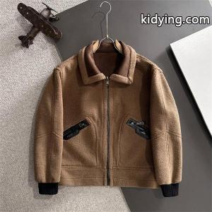 burberry ブランド コピー バーバリー ブランド コピー コピー 本格派 ボアフリース ブルゾン ジャケット 冬用アウターkidying26K5v4De