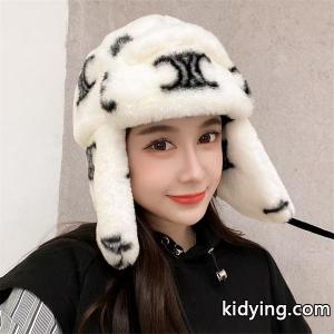 celine コピーブランド セリーヌ コピーブランド コピー 秋冬 ホワイト 話題性MAX 防寒イヤーフラップ帽kidying26m0PnKv