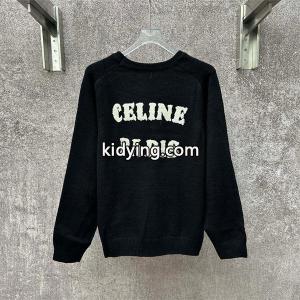 celine コピー セリーヌ コピー コピー ブラック 注目度上昇 ヴィンテージ調 大人映え ニット セーターkidying26HzGfGz