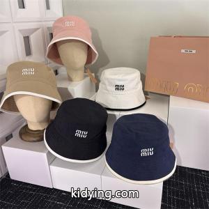 2026秋冬 防寒対策 使いやすい ロゴ入り バケットハット miumiu コピー ミュウミュウ コピー 偽物kidying26OnSveq
