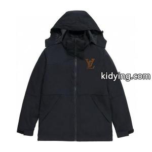 ミニマル中綿 LOUIS vuitton コピーブランド ルイヴィトン コピーブランド コピー ジャケット ブラック ワンポイント 大人モードkidying269TT1ri
