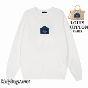 LOUIS vuitton コピー ルイヴィトン コピー コピー 秋冬コーデ ニット ブラック メンズ クルーネックkidying26Tz4z0D