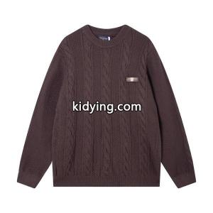 ケーブル編み LOUIS vuitton コピー ルイヴィトン コピー コピー ニット ブラウン クルーネック 秋冬kidying26m8b4zy