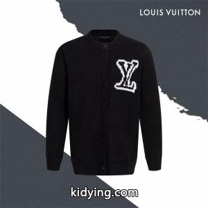LOUIS vuitton ブランド コピー ルイヴィトン ブランド コピー コピー 入手困難 カーディガン ブラック プレミアム品質 メンズkidying26H1XrOn