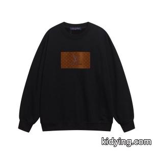 ロゴスウェット LOUIS vuitton コピーブランド ルイヴィトン コピーブランド コピー ブラック 2026秋冬準備 モード系kidying26WviWLD