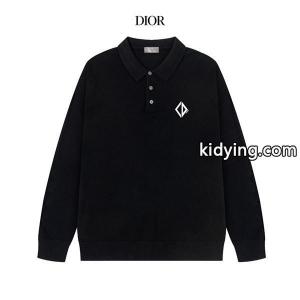 即完売級！長袖 dior コピーブランド ディオール コピーブランド コピー ポロニット メンズ 上品 秋冬コーデkidying26vK1vGv