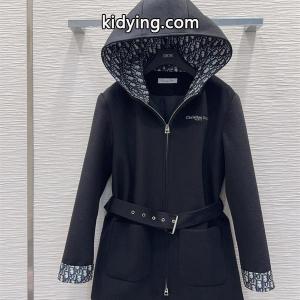 本格派 コート ブラック レディース トレンド  秋冬コーデ dior スーパーコピー ディオール スーパーコピー コピーkidying26mqaOXr