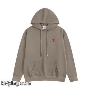 秋冬 立体フード 快适着用 日常使い 定番 スウェット AMI PARIS アミ パリス コピー パーカーkidying26GraSzu