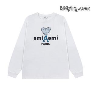 AMI PARIS アミ パリス コピー ホワイトカラー フレンチムード  大人カジュアル ロングスリーブkidying26LP1Tze