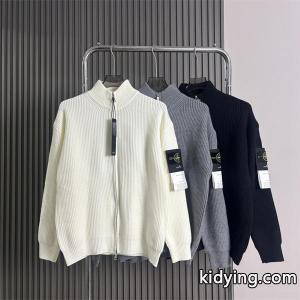 2026秋冬必須 着回し万能 ジップアップ ニット おすすめ STONE ISLAND ストーンアイランド コピーkidying26jGfq0r