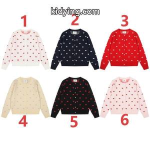 AMI PARIS アミ パリス コピー 2026秋冬 フレンチガーリー ニット カーディガン プレミアムkidying26zye0Tz