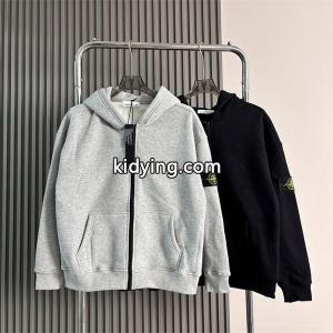 STONE ISLAND ストーンアイランド コピー 秋冬定番 人気爆発 上質コットン ジップアップ パーカーkidying265veuma