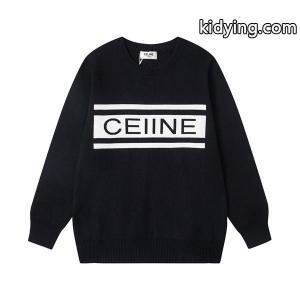 2026秋冬 celine コピー セリーヌ コピー コピー ブラック ロゴニット 高級感溢れる 定番人気kidying26yiWf0v