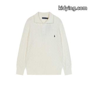 Polo Ralph Lauren ポロ ラルフローレン コピー ニット ポロシャツ メンズ 長袖 セーター 秋冬 シンプルkidying26zquCiq