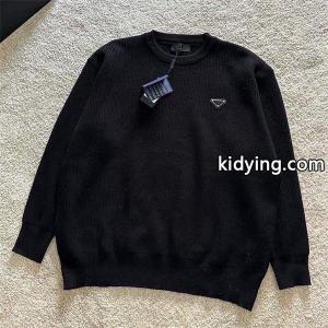 冬モデル ニット ブラック おすすめ 着心地抜群 トレンド prada コピーブランド プラダ コピーブランド コピーkidying26rWfuGv