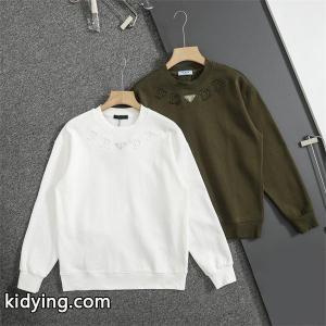 パーカー ホワイト／カーキ 本格派 上質 着心地抜群 prada ブランド コピー プラダ ブランド コピー コピーkidying26rCeyiu