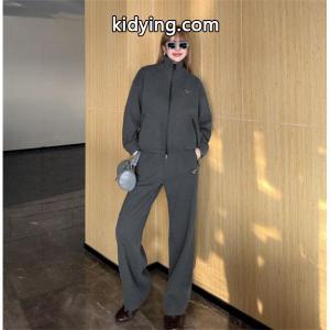 2026最新プラダ コピーセットアップスーパーコピー  prada コピーレディースファッション人気グレー色上品kidying265beaiq