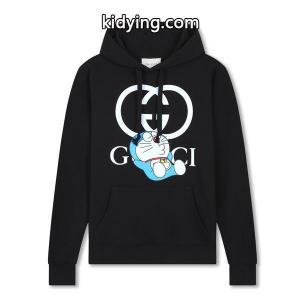 gucci コピーブランド キャラクター グッチ コピーブランド コピー プリント パーカー ブラック ポップkidying26ji0rGn