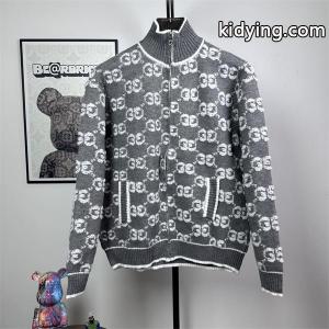 話題 新登場 gucci コピー グッチ コピー コピー ジップニット グレー プレミアムkidying26nSn8XD