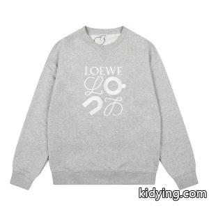 秋冬注目 ブラック スウェット 刺繍 存在感抜群 アーバン loewe コピー ロエベ コピー 偽物kidying26Lvi8ru