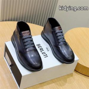 上質レザー レースアップ Berluti ベルルッティ コピ...